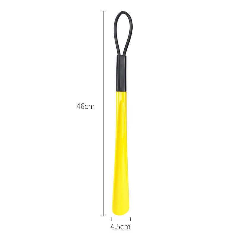 Extra Long Shoe Horns Black Plastic Shoe Horn Spoon Shape Shoehorn Shoe Lifter Flexible Shoe Lifter Shoes Accessorie