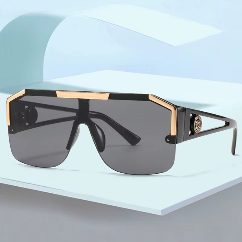 Men and Women Oversized Square Fashion Sunglasses Sports Driving Glasses Gradient Colored Sunglasses Uv400 2023