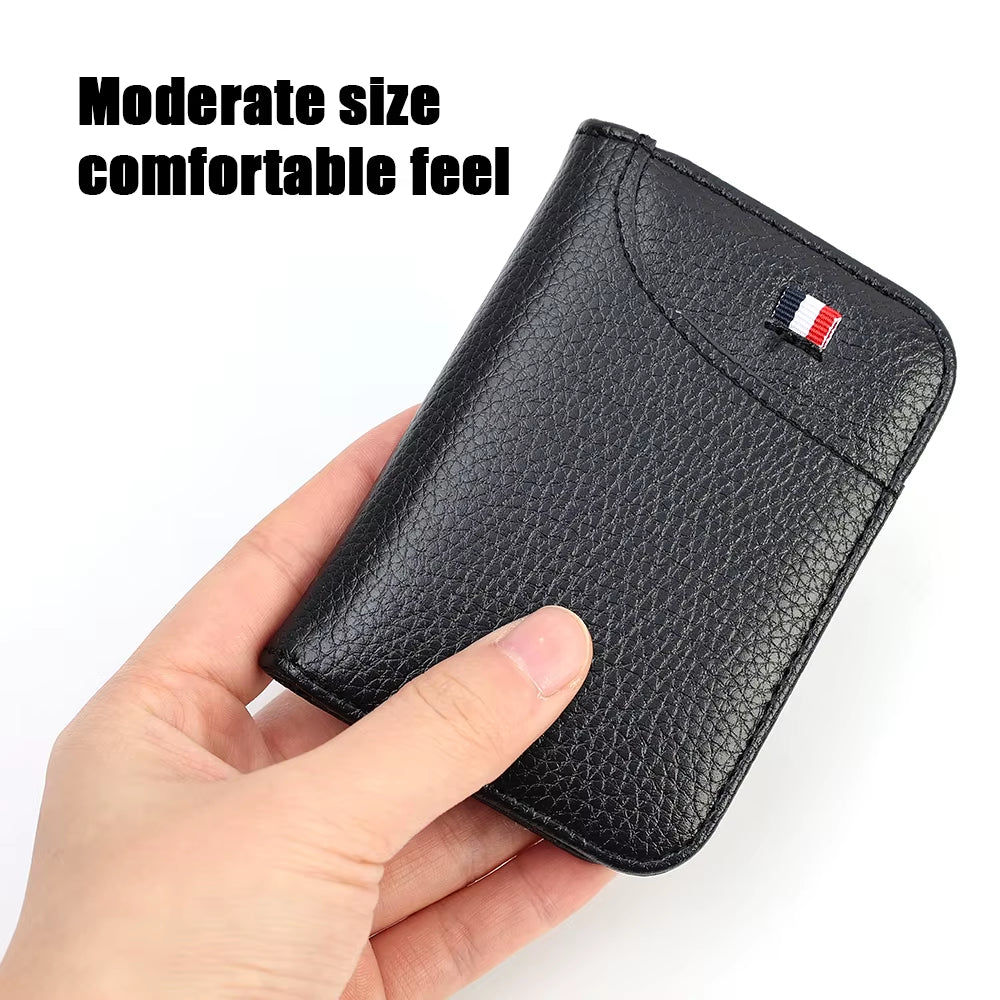 Portable Super Slim Soft Wallet PU Leather Mini Credit Card Wallet Purse Card Holders Men Wallet Thin Small Short Wallets