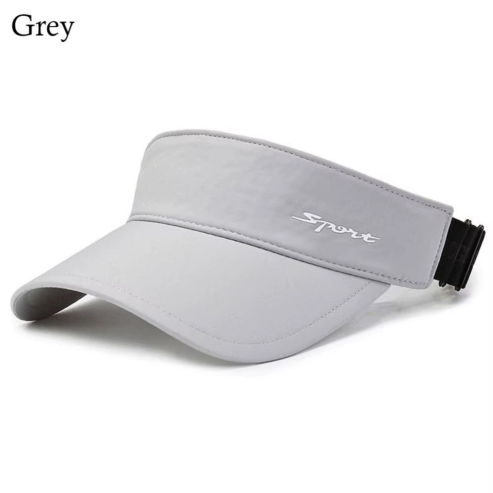 Summer Breathable Air Sun Hats Men Women Adjustable Visor UV Protection Top Empty Solid Sports Tennis Running Sunscreen Cap Hat