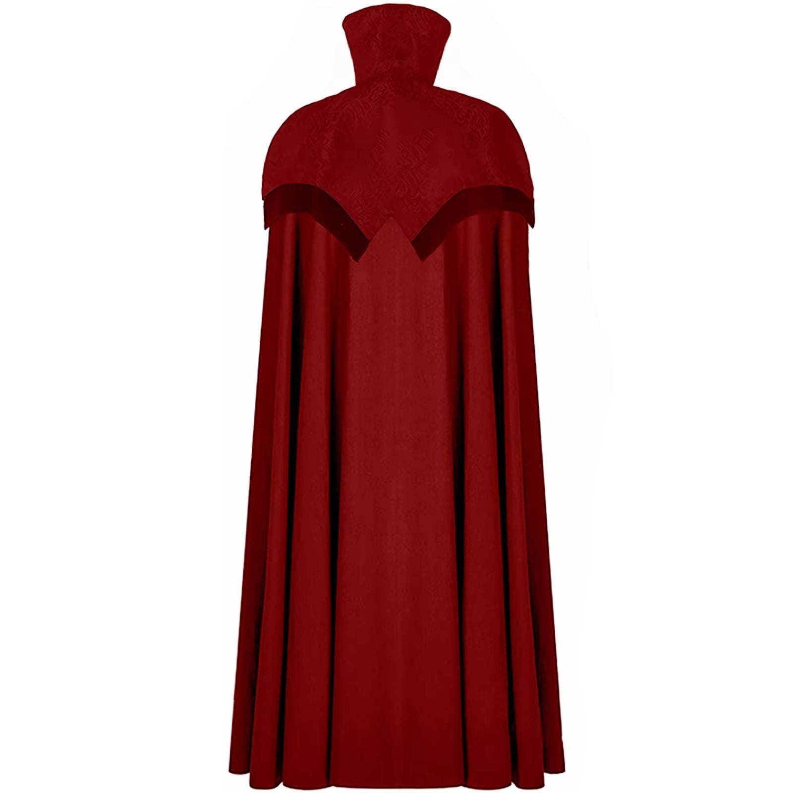 Whitch Wizard Vampire Cape Red Black Halloween Medieval Cloak Men Women Assassin Disguise Cloak Adult Fantasy Halloween Costumes