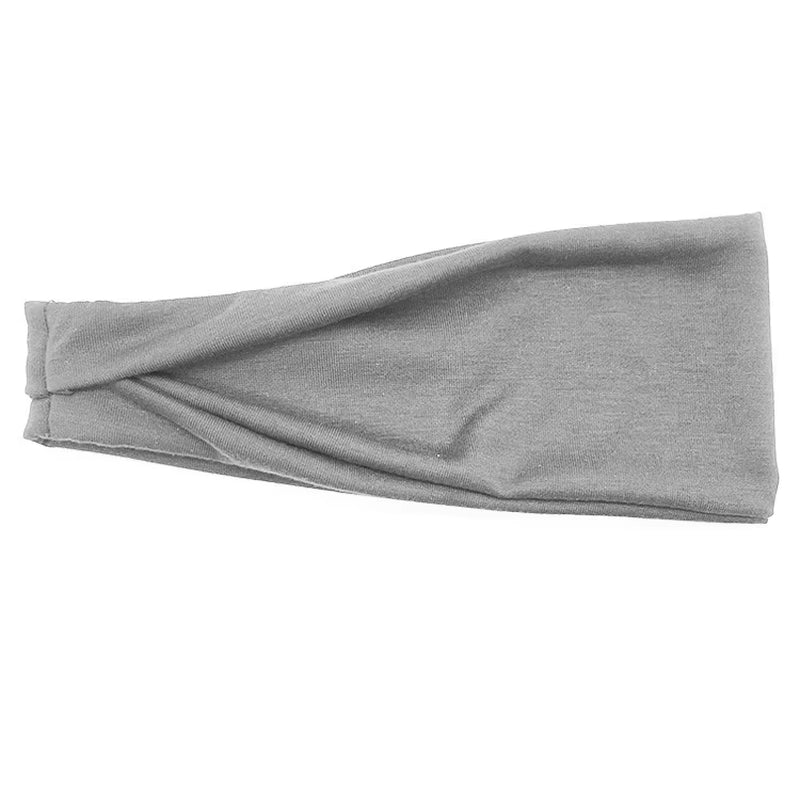 Elastic Yoga Headband Sport Sweatband Women Men Sport Jog Tennis Running Cycling Hair Band Turban Outdoor Gym Sport Bandage