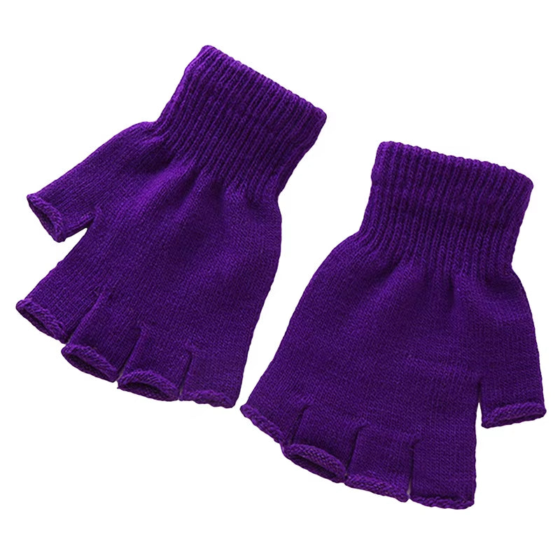 Winter Touch Screen Gloves Women Men Warm Stretch Knit Mittens Imitation Wool Full Finger Guantes Female Crochet Luvas Thicken