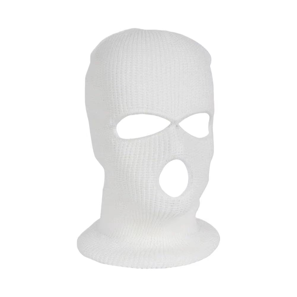 3-Hole Car Seat Headrest Full Face Cover Ski Mask Hat anti Ash Protection for Car Interior Seats Funny Cover Decoration 2023