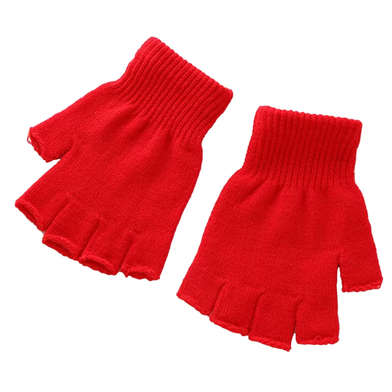 Winter Touch Screen Gloves Women Men Warm Stretch Knit Mittens Imitation Wool Full Finger Guantes Female Crochet Luvas Thicken